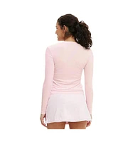 Cotton On Women's Active Sheer Rib Longsleeve