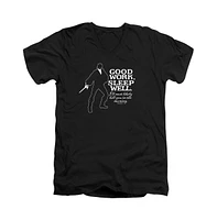 Princess Bride Men's Good Work Short Sleeve Adult V Neck Premium Cotton Tee / T-Shirt