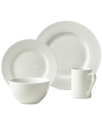 Tabletops Gallery Soleil 16-Pc. Ash White Set, Service for 4