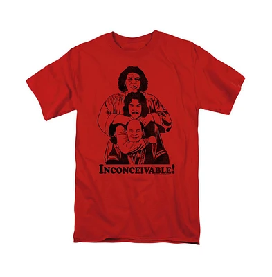 Princess Bride Men's Inconceivable Short Sleeve Adult Tee / T-Shirt