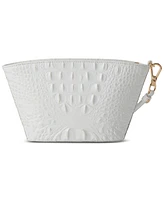 Brahmin Ariana Sea Salt White Melbourne Leather Clutch