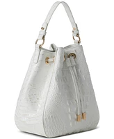 Brahmin Melinda Leather Bucket Bag