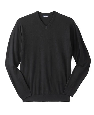 KingSize Men's Big & Tall Lightweight V-Neck Sweater