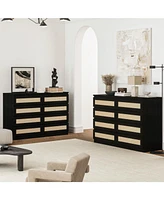 gaomon 8 Drawer Double Dresser for Bedroom