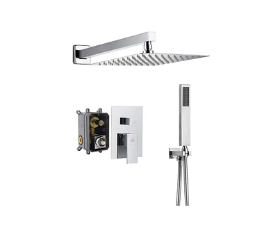 Casainc Pressure-Balanced (Temperature And Volume) All-In-One Kit with Rough in-Valve