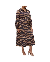 Plus Untamed Dress