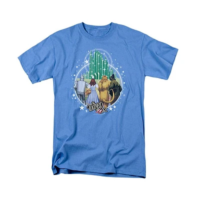 Wizard Of Oz Men's Emerald City Short Sleeve Adult Tee / T-Shirt