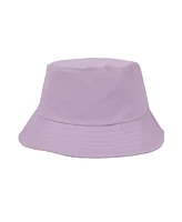 Minecraft Boys Confetti Blocks Youth Purple Reversible Bucket Hat