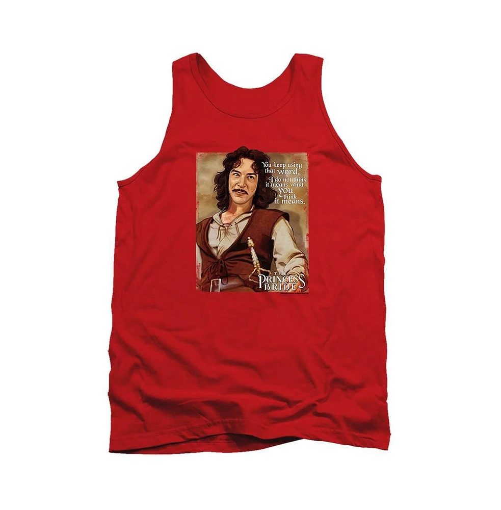 Princess Bride Men's Word Adult Tank