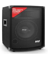 Pyle 500 Watt 10" 2-Way Speaker Cabinet with Horn and Tweeter