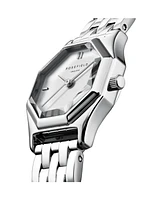 Rosefield Gemme Women's Silver Tone Stainless Steel Bracelet Watch 27.5mm