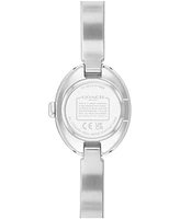 Coach Women's Sammy Silver Tone Stainless Steel Bangle Bracelet Watch