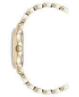 Anne Klein Women's Quartz Signature Gold-Tone Metal Alloy Watch, 30mm