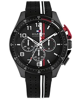 Tommy Hilfiger Men's Chronograph Silicone Strap Watch