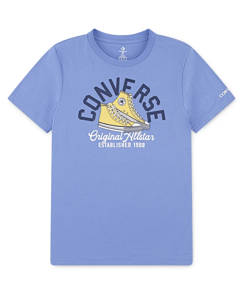 Converse Big Boys Retro Remix Sneaker Arc Tee