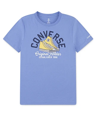 Converse Big Boys Retro Remix Sneaker Arc Tee