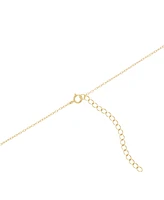 Cubic Zirconia Tree Of Life Pendant Necklace (1/4 ct. t.w.) in 14k Gold over Sterling Silver