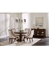 Nelman 5-Pc. Round Dining Set (Table & 4 Host Chairs), Created for Macy's