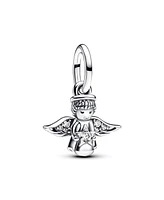 Pandora Sterling Silver Sparkling Angel Dangle Charm