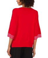 Vince Camuto Women's Rhinestone-Trim Top