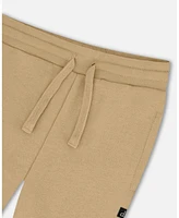 Deux par Toddler Boys Jogger Sweatpants Beige - Toddler|Child