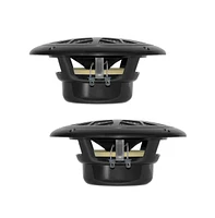 Pyle 6.5-Inch Marine Component Speakers, 120 Watts, Black