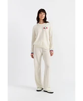 Chinti & Parker Snoopy Nautical Wool Cashmere Sweater