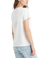 Levi's Women's Perfect Cotton V-Neck Short-Sleeve T-Shirt