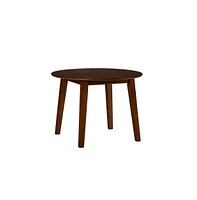 Jofran Simplicity Solid Wood Classic Round Drop-leaf Table