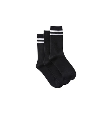 Cotton On Women's Body Crew Socks 3Pk