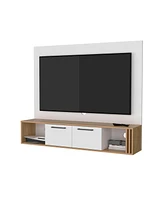 Fm Furniture Lesslie Entertainment Center Multistorage-Cable Management