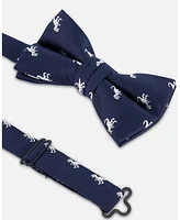 Deux par Boy Bow Tie Navy Blue And Dino - Toddler|Child