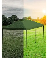 gaomon 10x20 Ft Pop-Up Commercial Canopy Tent - Heavy-Duty Waterproof Shelter for Outdoor Parties, Events, and Vendors, Ideal Gazebo for Patios