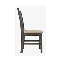 Jofran Rustic Shores Coastal Style Upholstered Desk Chair