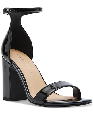 Madden Girl Sasha Two-Piece Block-Heel Dress Sandals