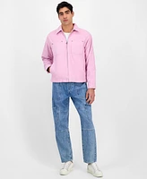 Sun + Stone Men's Long Sleeve Corduroy Zip-Front Jacket, Exclusively at Macy's