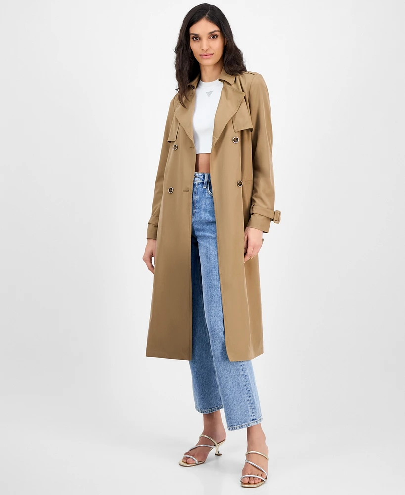 Guess Women's Maya Unstructured Trench Coat