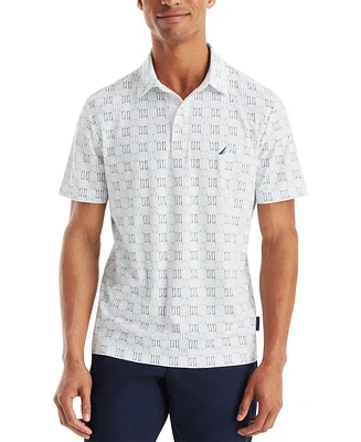 Nautica Men's Classic-Fit Printed Golf Polo Shirt