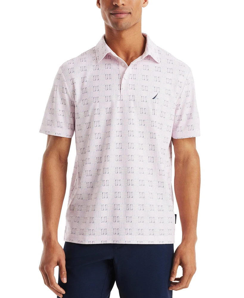 Nautica Men's Classic-Fit Printed Golf Polo Shirt