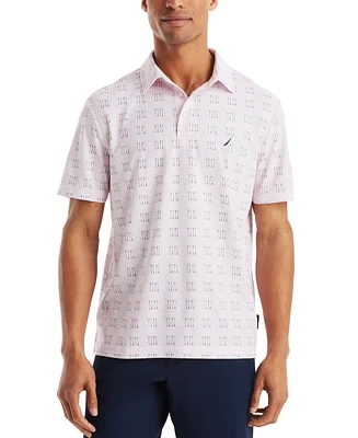 Nautica Men's Classic-Fit Printed Golf Polo Shirt