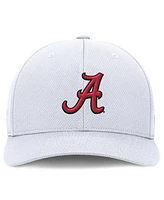 Top of the World Men's White Alabama Crimson Tide Reflex Logo Flex Hat