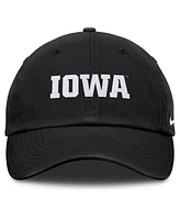 Nike Men's Charcoal Iowa Hawkeyes Campus Club Adjustable Hat