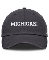 Jordan Men's Charcoal Michigan Wolverines Campus Club Adjustable Hat