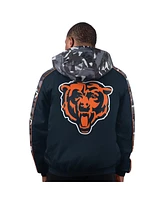 Starter Men's Navy Chicago Bears Thursday Night Gridiron Full-Zip Jacket