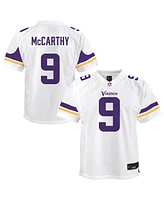 Nike Big Boys and Girls J.j. McCarthy White Minnesota Vikings Game Jersey