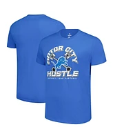 Fanatics Men's Blue Detroit Lions Motor City Hustle T-Shirt