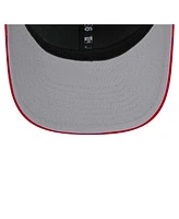 New Era Men's Red/White Detroit Red Wings Core Trucker 9SEVENTY Stretch-Snap Hat