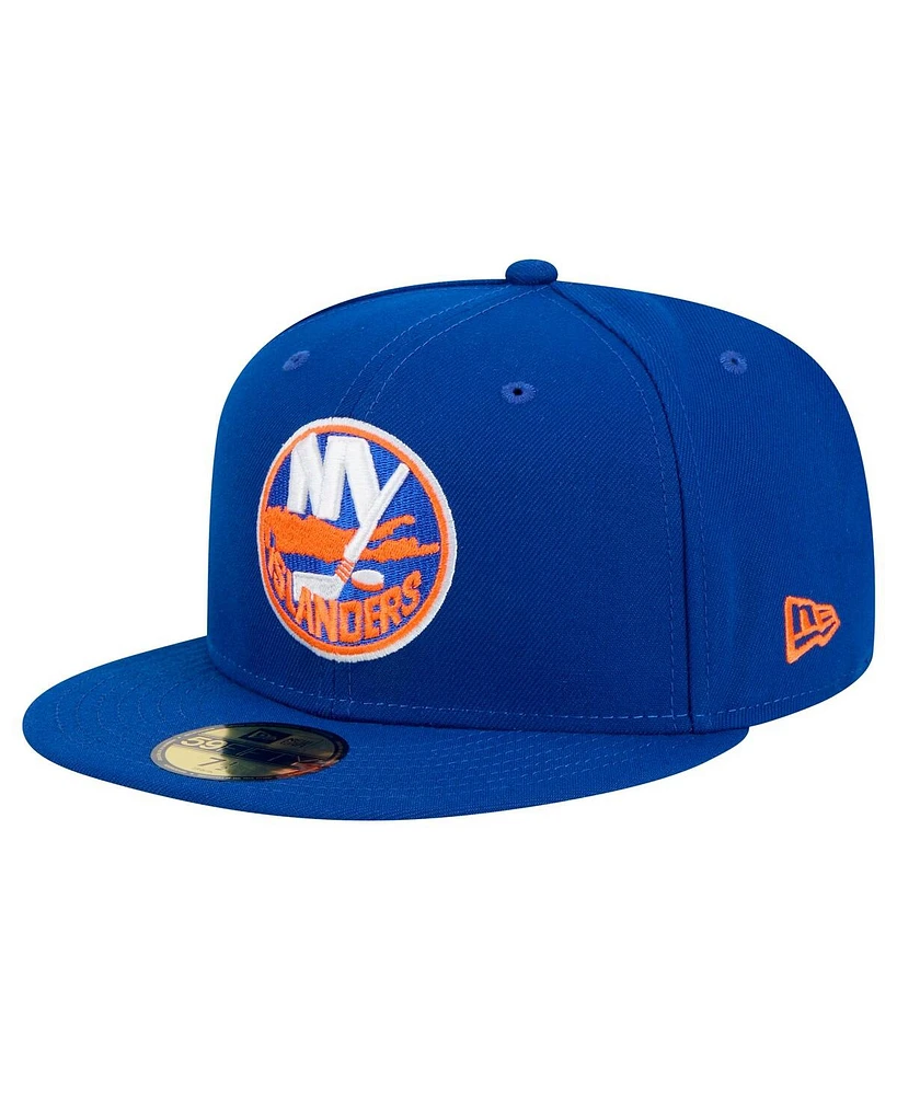 New Era Men's Royal New York Islanders Core 59FIFTY Fitted Hat