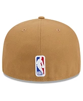 New Era Men's Tan Chicago Bulls 2024/25 City Edition Alternate 59FIFTY Fitted Hat