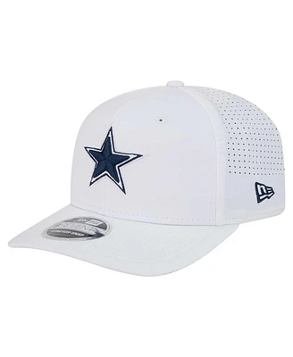 New Era Men's White Dallas Cowboys Adventure Perform 9SEVENTY Adjustable Hat